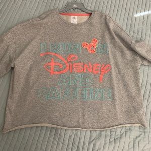 Disney crop sweatshirt